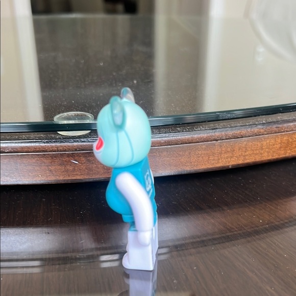 Blue and Gray Bear Toy Figure - Picture 3 of 7